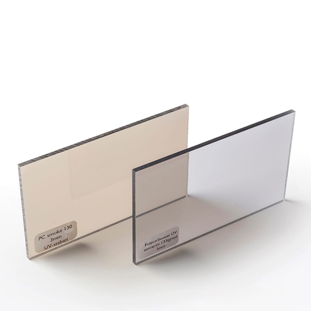 polycarbonaat kleur en smoke tinten