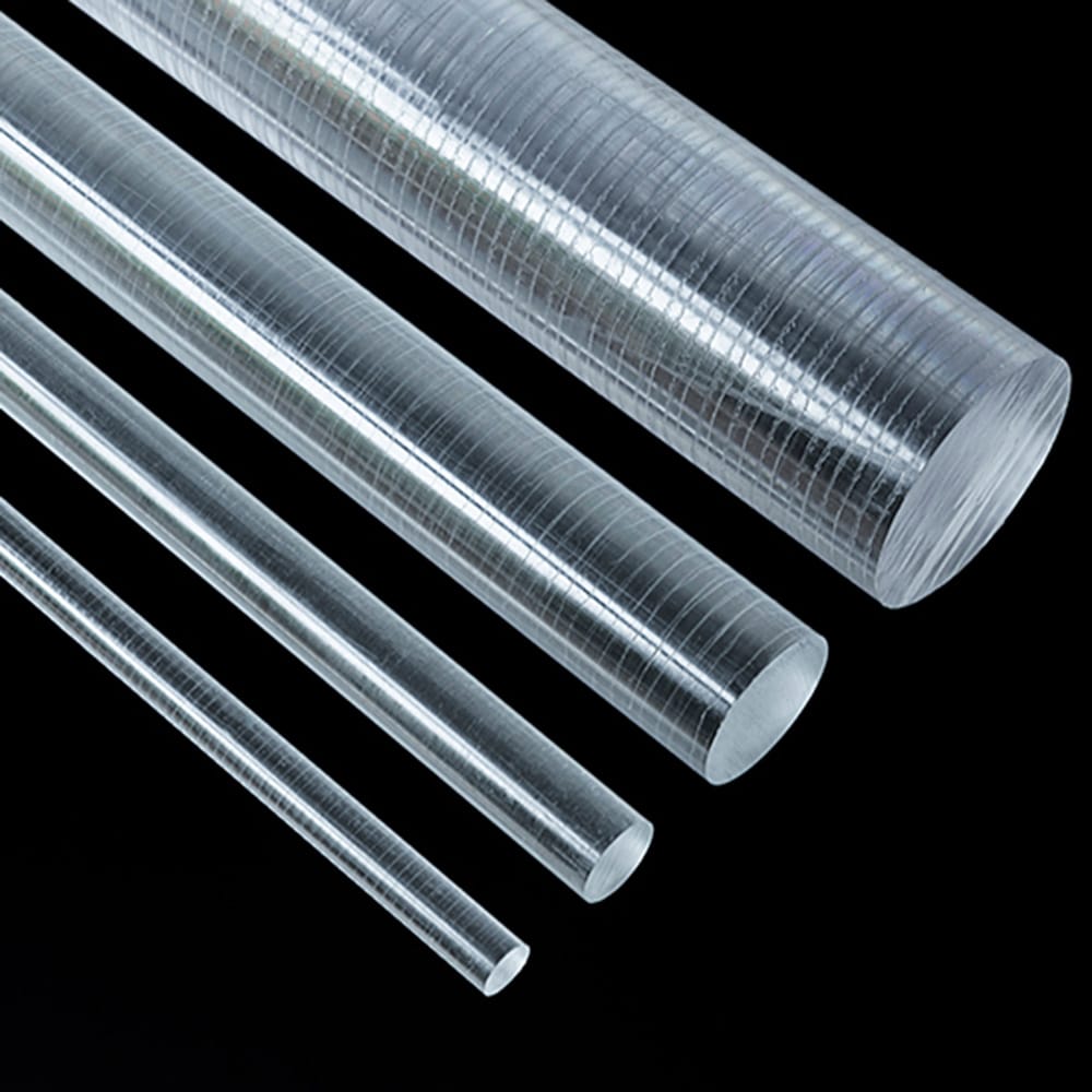 Acrylaat rondstaf helder XT