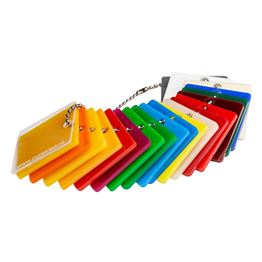 Translucente acrylaat kleuren