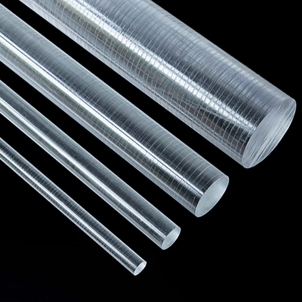 Polycarbonaat rondstaf helder